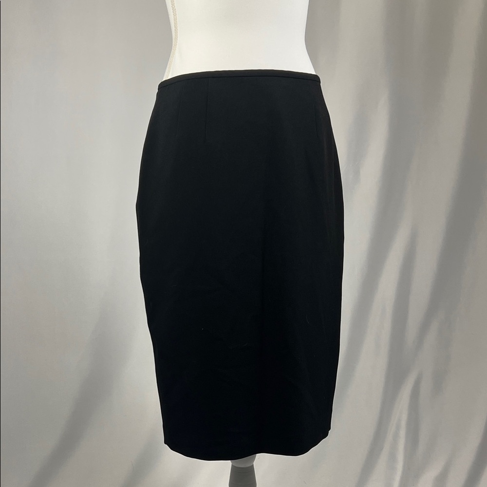 Jones Studio Classic Black Pencil Skirt